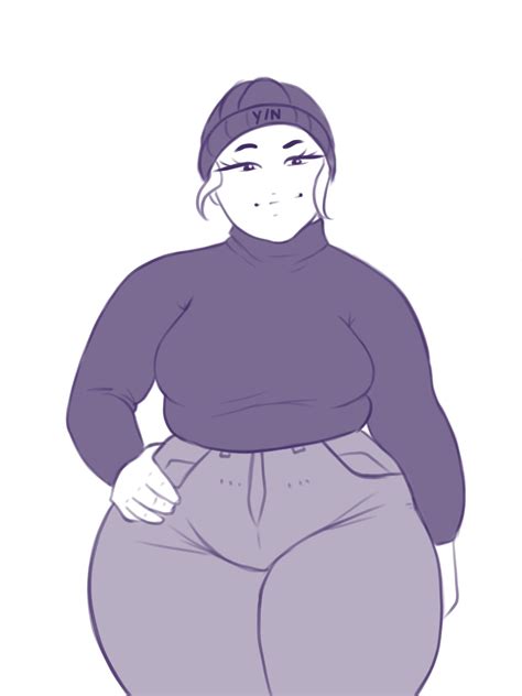 chubby girl drawing